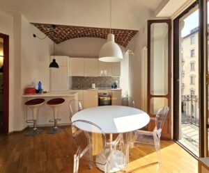 Zona cucina di casa in vendita torino via cialdini